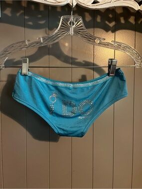 Victoria's Secret pretty little things blue "I Do" bridal collection panty